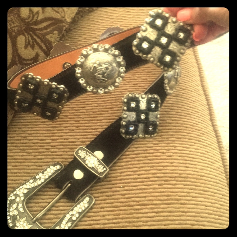 Western custom made concho belt